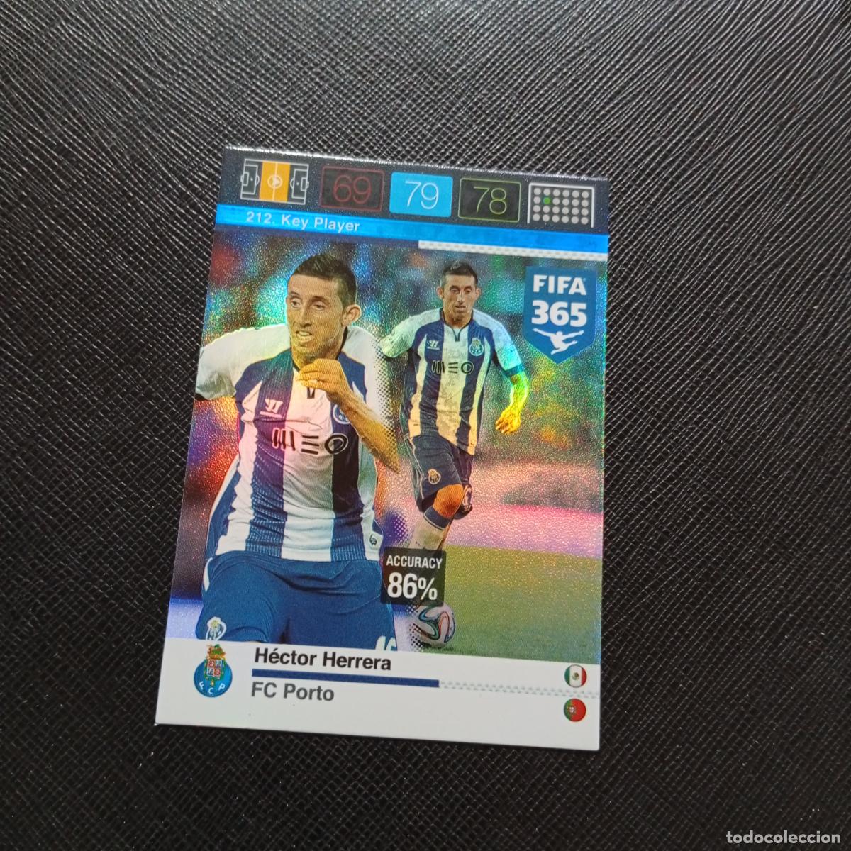 Fu&szlig;ball-Sticker: 212 HECTOR HERRERA PORTO OPORTO ADRENALYN 2015 2016 FIFA 365 CROMO FUTBOL 15 16 - A182 PG370