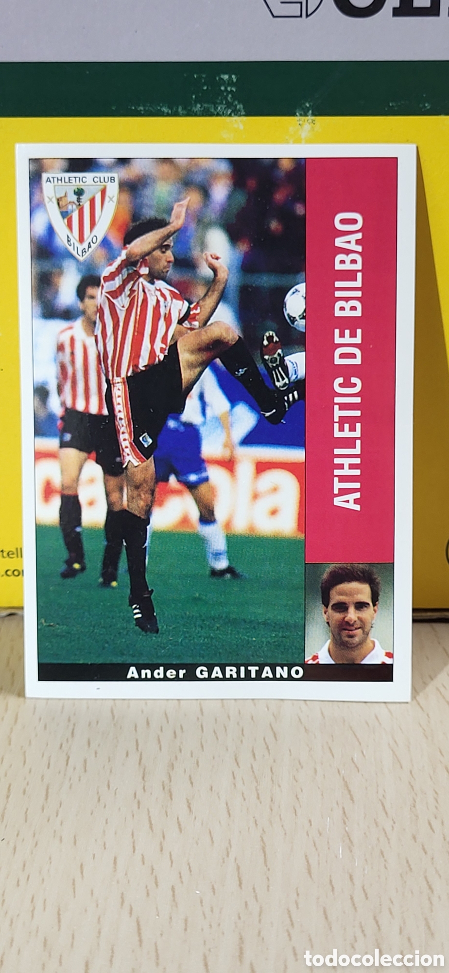 Football Stickers: ANDER GARITANO ATHLETIC CLUB BILBAO LIGA 95 96 DE FUTBOL PROFESIONAL PANINI