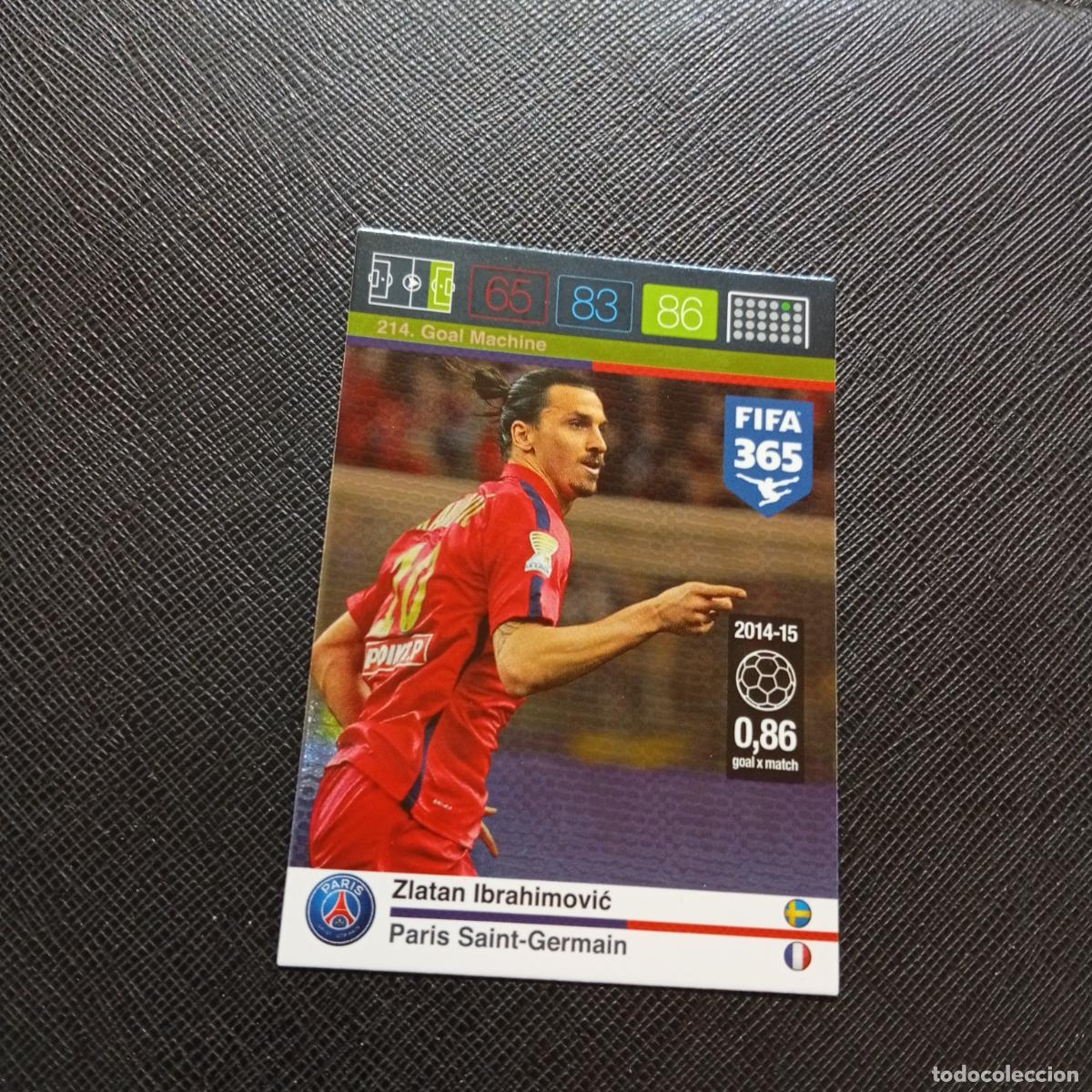Cromos de F&uacute;tbol: 214 IBRAHIMOVIC PSG ADRENALYN 2015 2016 FIFA 365 CROMO FUTBOL 15 16 - A182 PG370