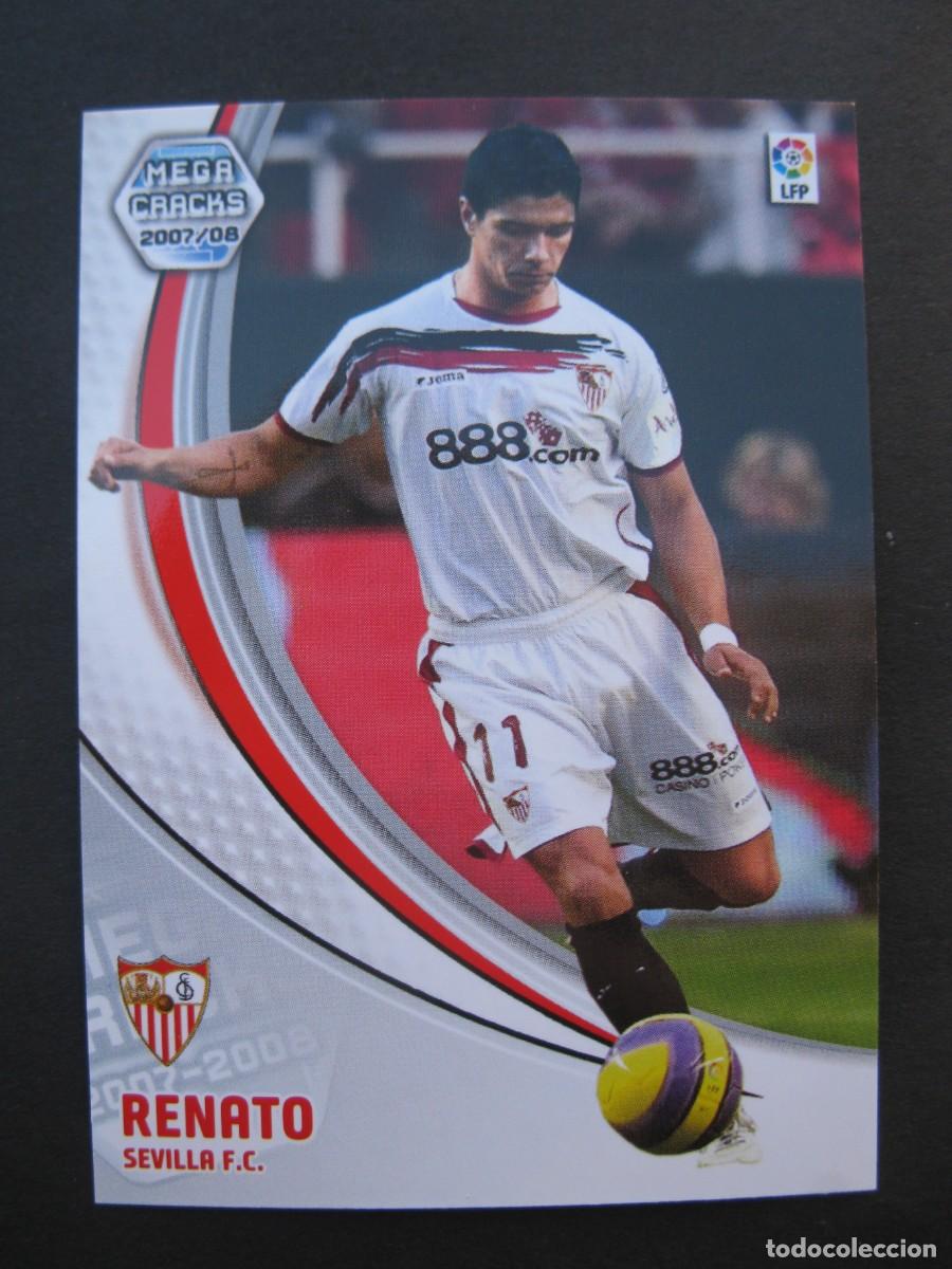 Cromos de F&uacute;tbol: RENATO (SEVILLA F.C.) - N&ordm; 281 - MEGACRACKS 2007-2008 - PANINI - 07-08.