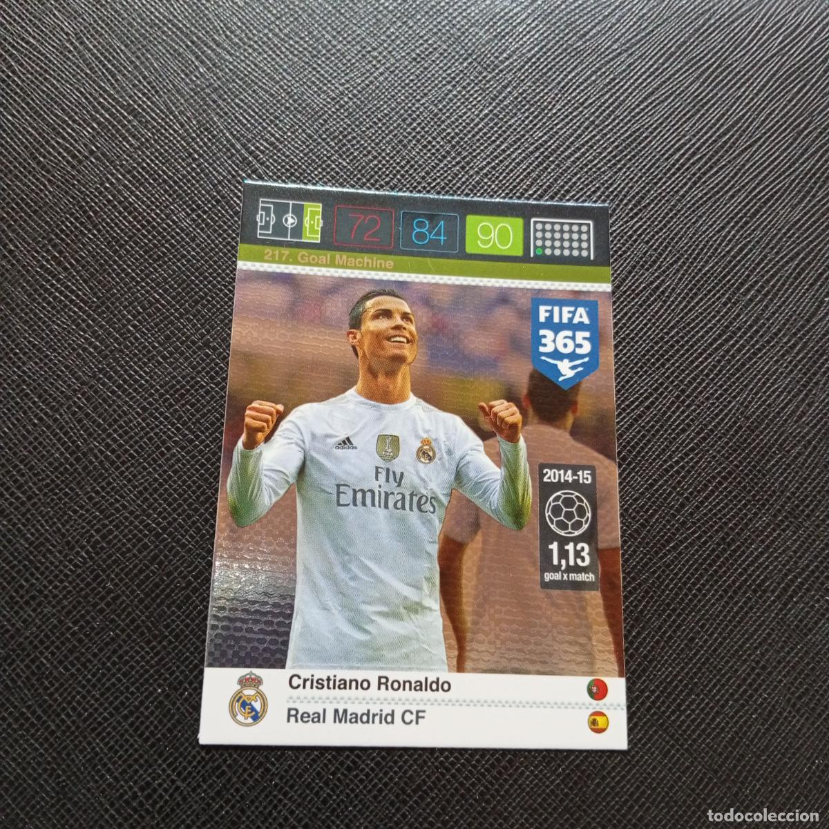 Cromos de F&uacute;tbol: 217 CRISTIANO RONALDO REAL MADRID ADRENALYN 2015 2016 FIFA 365 CROMO FUTBOL 15 16 - A182 PG370