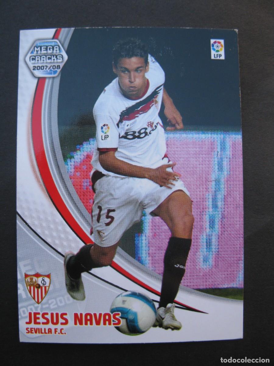 Cromos de F&uacute;tbol: JESUS NAVAS (SEVILLA F.C.) - N&ordm; 283 - MEGACRACKS 2007-2008 - PANINI - 07-08.