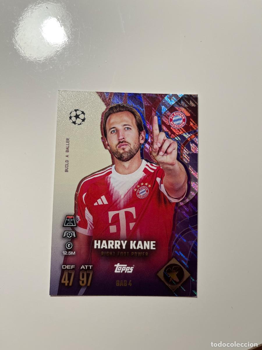 Cromos de F&uacute;tbol: Harry Kane Right foot baller Build your Baller 25-26 Topps