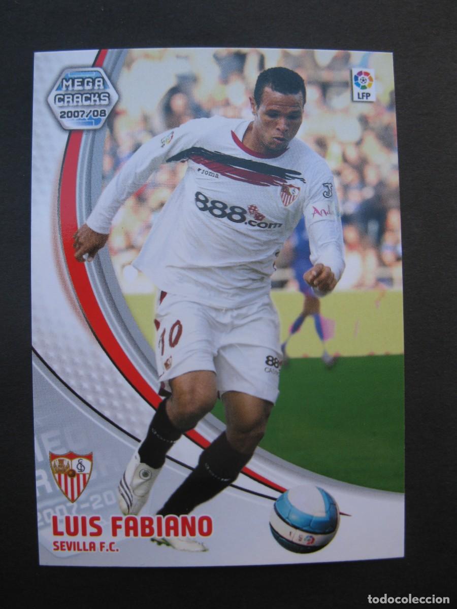 Cromos de F&uacute;tbol: LUIS FABIANO (SEVILLA F.C.) - N&ordm; 286 - MEGACRACKS 2007-2008 - PANINI - 07-08.