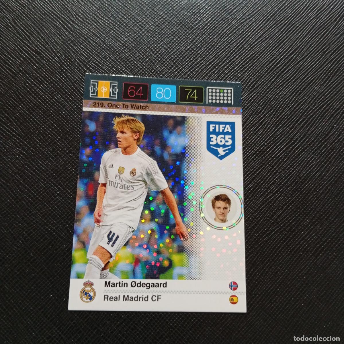Cromos de F&uacute;tbol: 219 ODEGAARD REAL MADRID ADRENALYN 2015 2016 FIFA 365 CROMO FUTBOL 15 16 - A182 PG379