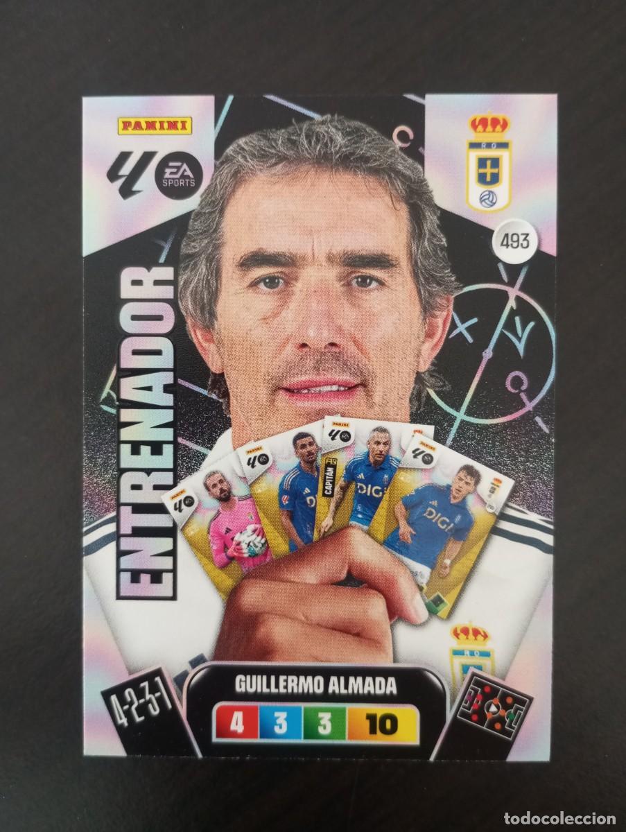 Cromos de F&uacute;tbol: CARD ADRENALYN XL PANINI 2025-2026 25 26 ENTRENADOR GUILLERMO ALMADA OVIEDO 493