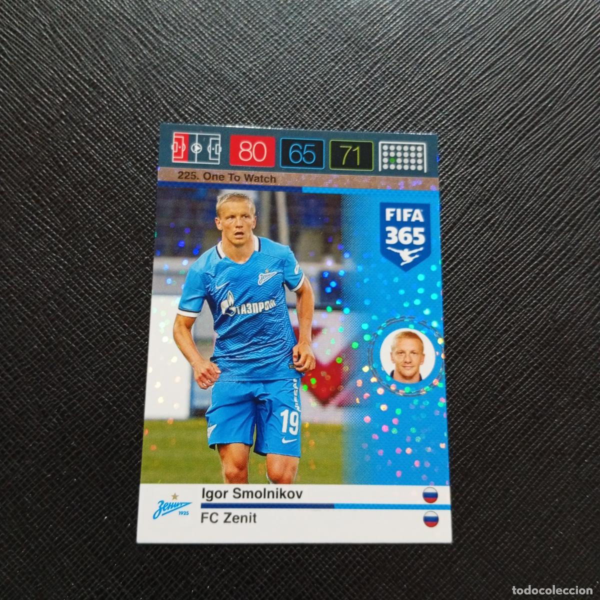 Cartes &agrave; collectionner de Football: 225 IGOR SMOLNIKOV ZENIT ADRENALYN 2015 2016 FIFA 365 CROMO FUTBOL 15 16 - A182 PG406