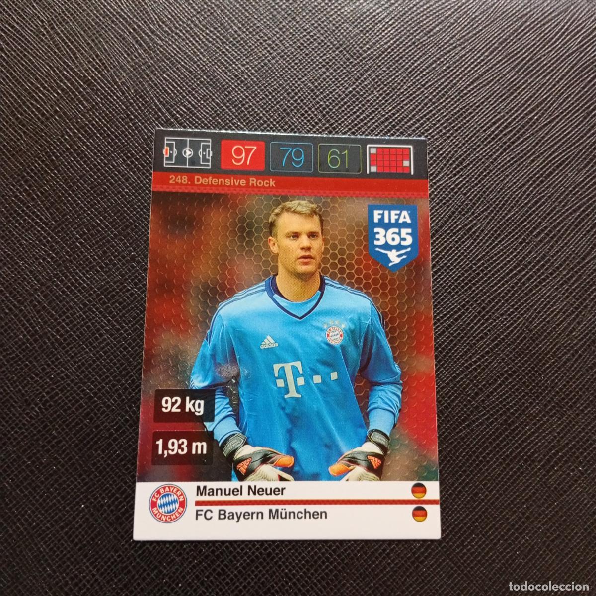 Cromos de F&uacute;tbol: 248 NEUER BAYERN MUNICH ADRENALYN 2015 2016 FIFA 365 CROMO FUTBOL 15 16 - A182 PG460