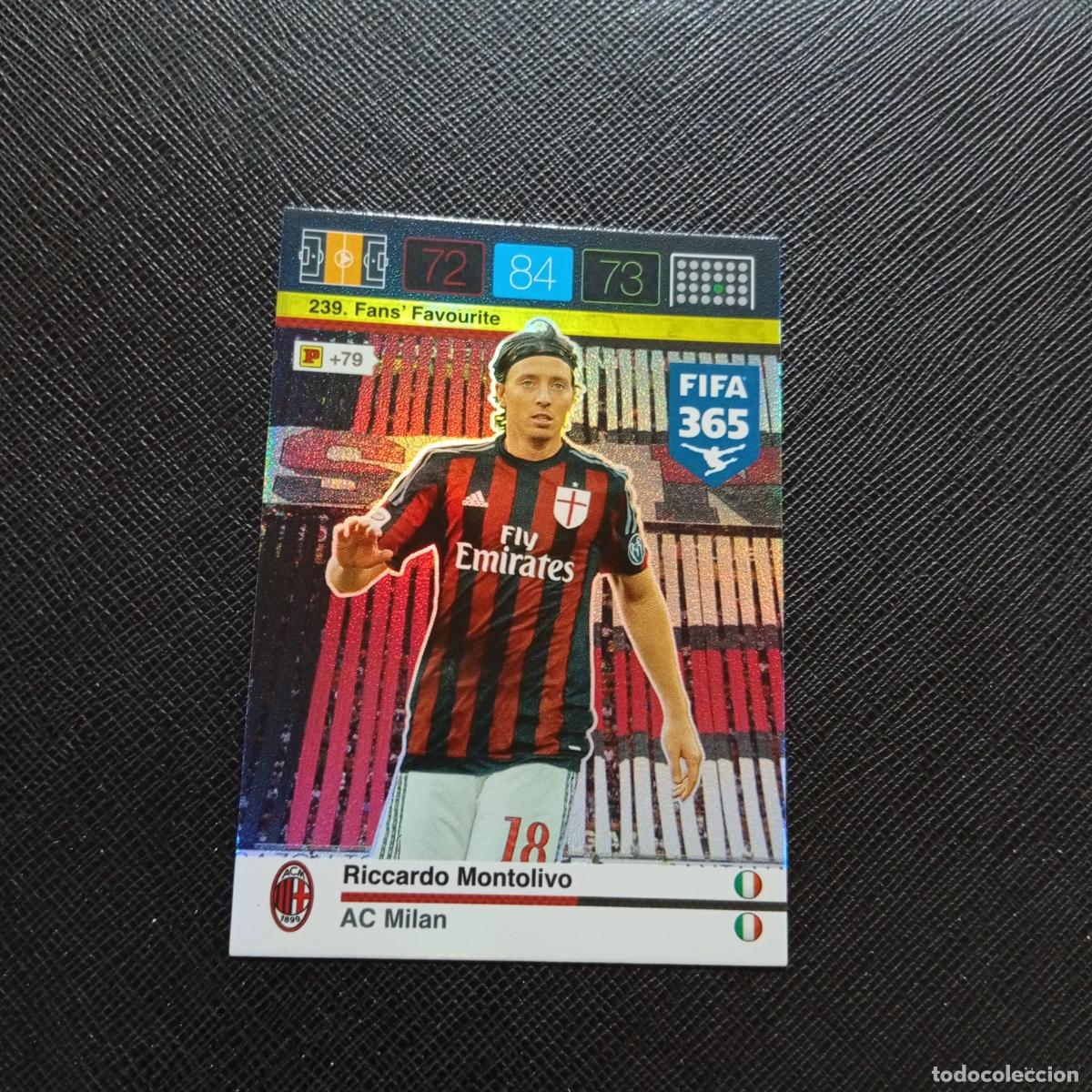 Cromos de F&uacute;tbol: 239 MONTOLIVO MILAN ADRENALYN 2015 2016 FIFA 365 CROMO FUTBOL 15 16 - A182 PG460