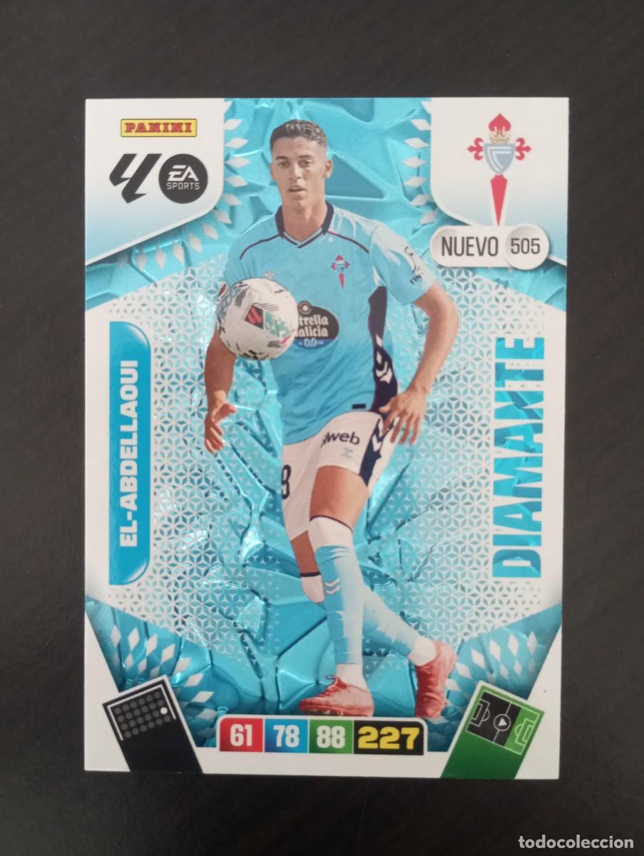 Cromos de F&uacute;tbol: CARD ADRENALYN XL PANINI 2025-2026 25 26 DIAMANTE EL-ABDELLAOUI CELTA 505 NUEVO