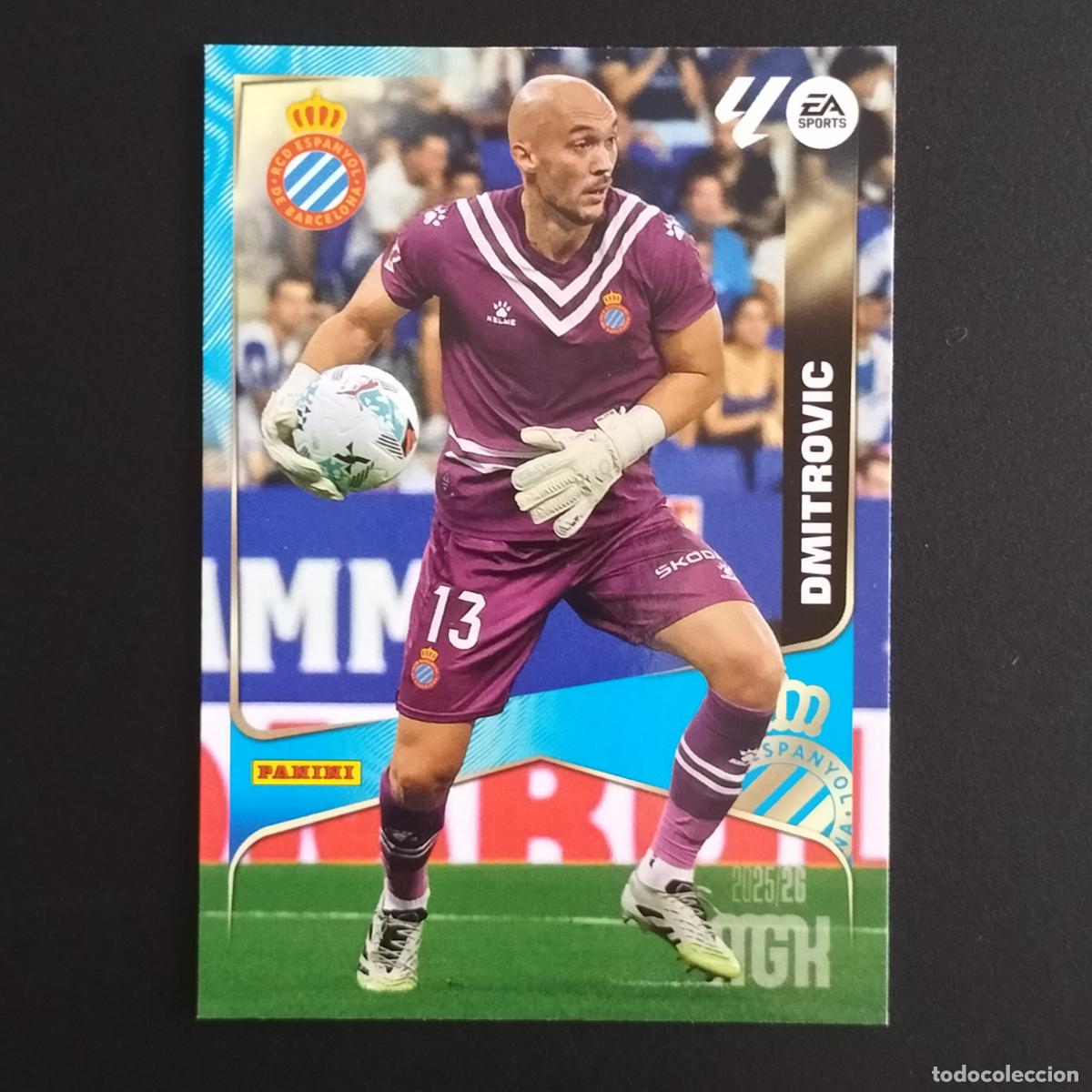 Cromos de F&uacute;tbol: MGK 146 DMITROVIC ESPANYOL CROMOS ALBUM MEGACRACKS LIGA FUTBOL 2025 2026 25 26