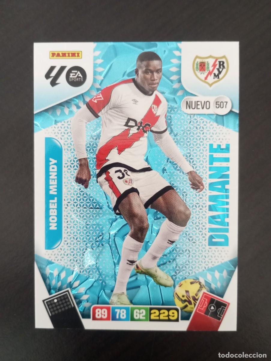Cromos de F&uacute;tbol: CARD ADRENALYN XL PANINI 2025-2026 25 26 DIAMANTE NOBEL MENDY RAYO VALLECANO 507 NUEVO