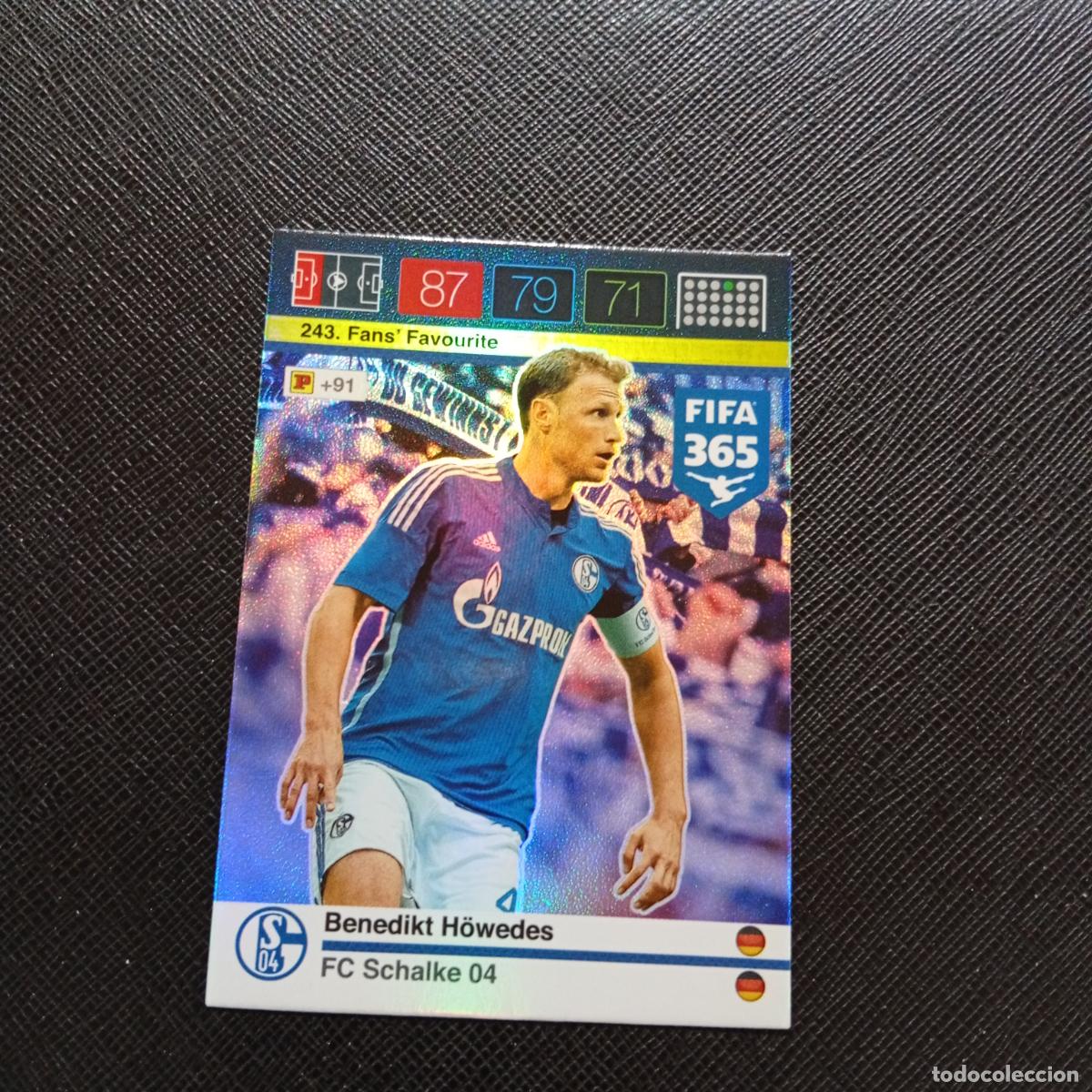 Cromos de F&uacute;tbol: 243 HOWEDES SCHALKE 04 ADRENALYN 2015 2016 FIFA 365 CROMO FUTBOL 15 16 - A182 PG487
