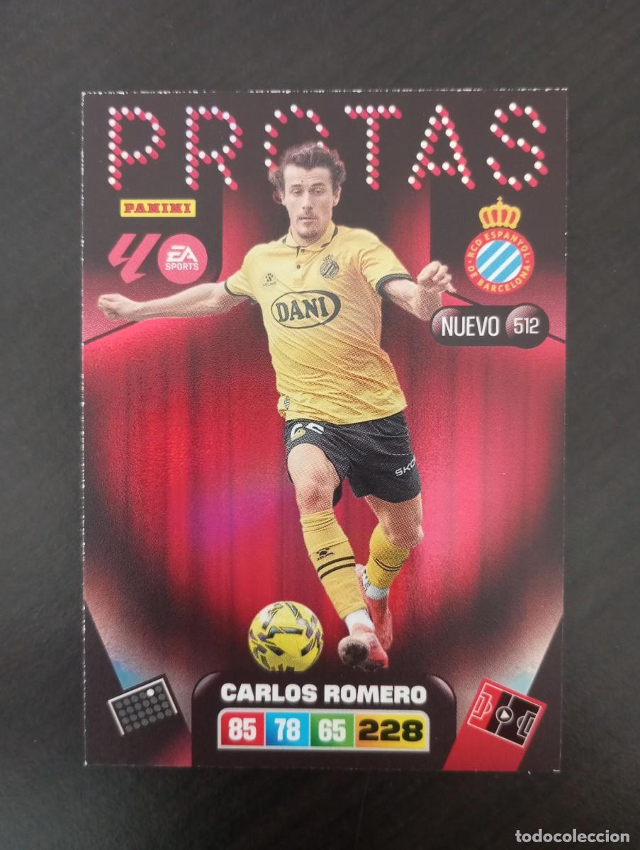 Cromos de F&uacute;tbol: CARD ADRENALYN XL PANINI 2025-2026 25 26 PROTAS CARLOS ROMERO ESPANYOL ESPA&Ntilde;OL 512 NUEVO