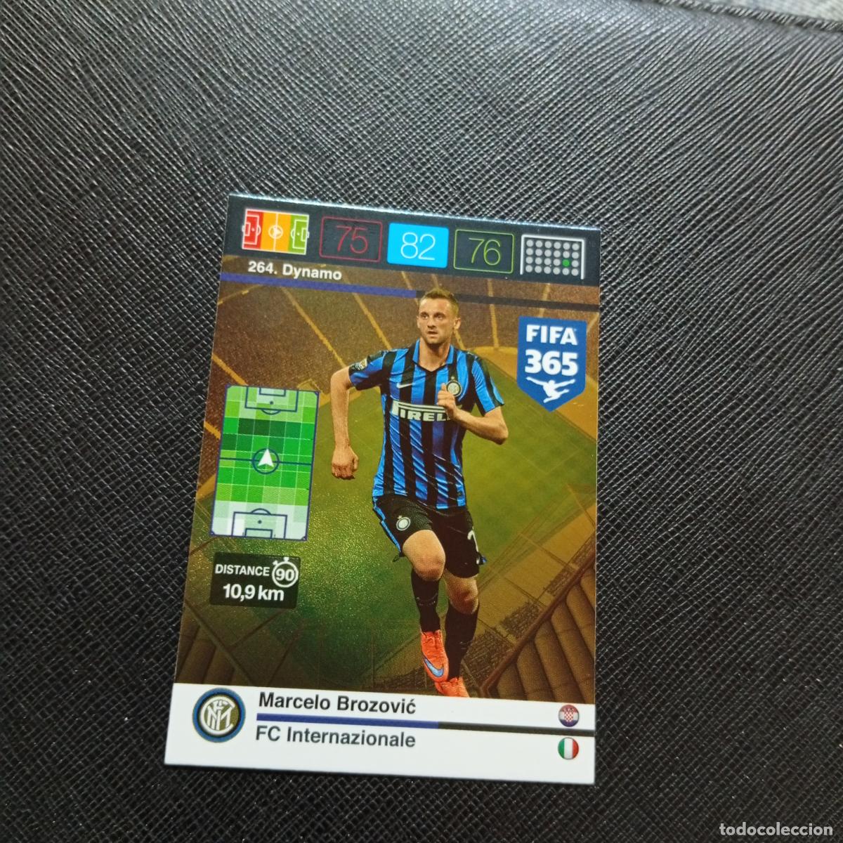 Cromos de F&uacute;tbol: 264 BROZOVIC INTER MILAN ADRENALYN 2015 2016 FIFA 365 CROMO FUTBOL 15 16 - A182 PG496
