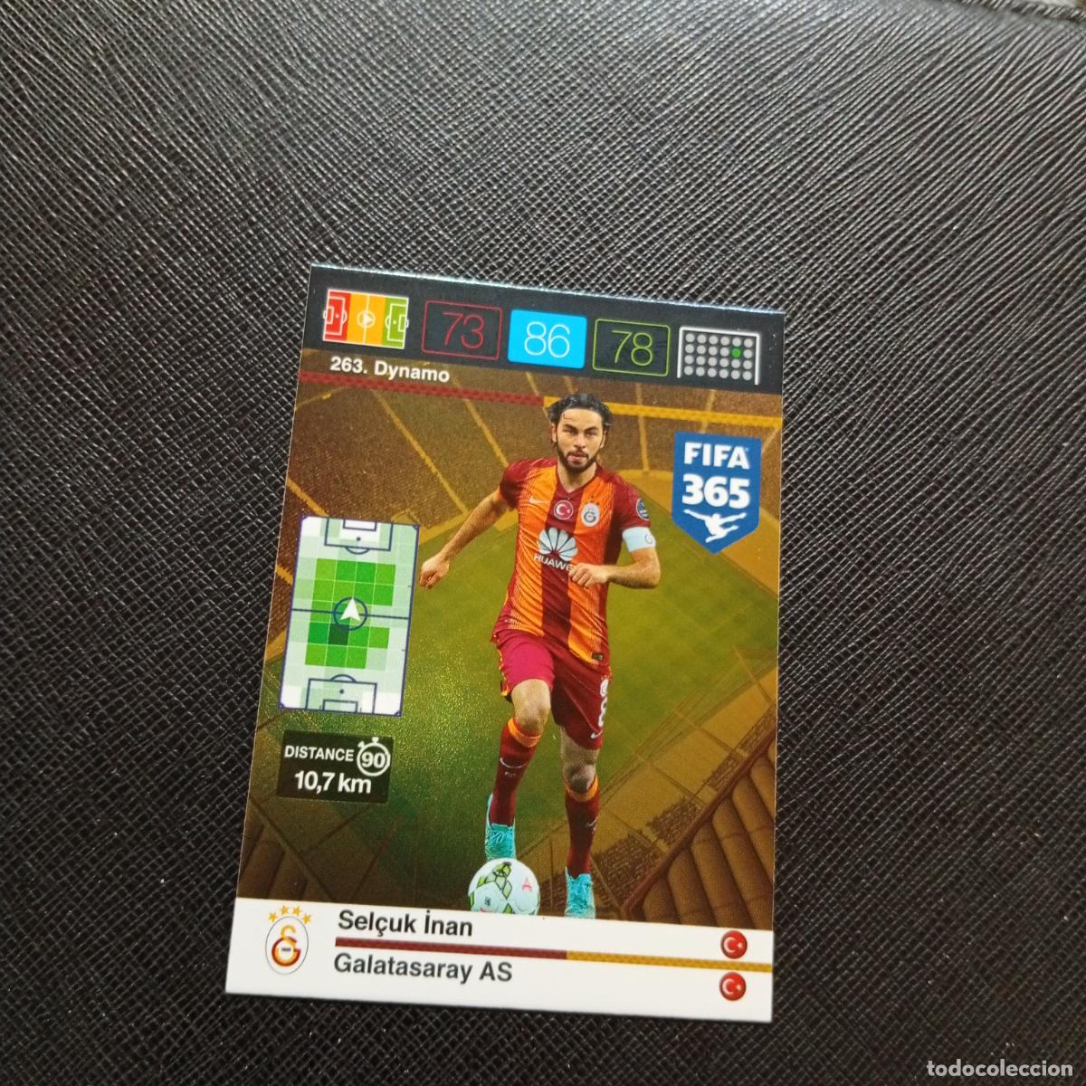 Cromos de F&uacute;tbol: 263 SELCUK INAN GALATASARAY ADRENALYN 2015 2016 FIFA 365 CROMO FUTBOL 15 16 - A182 PG505
