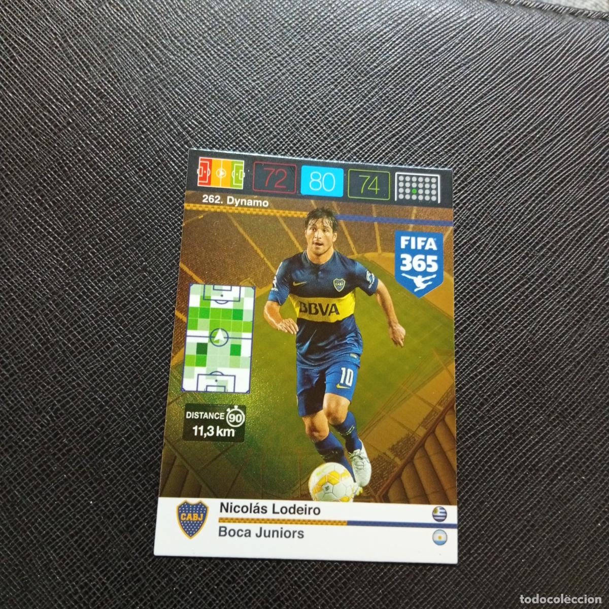 Cromos de F&uacute;tbol: 262 NICOLAS LODEIRO BOCA JUNIORS ADRENALYN 2015 2016 FIFA 365 CROMO FUTBOL 15 16 - A182 PG505
