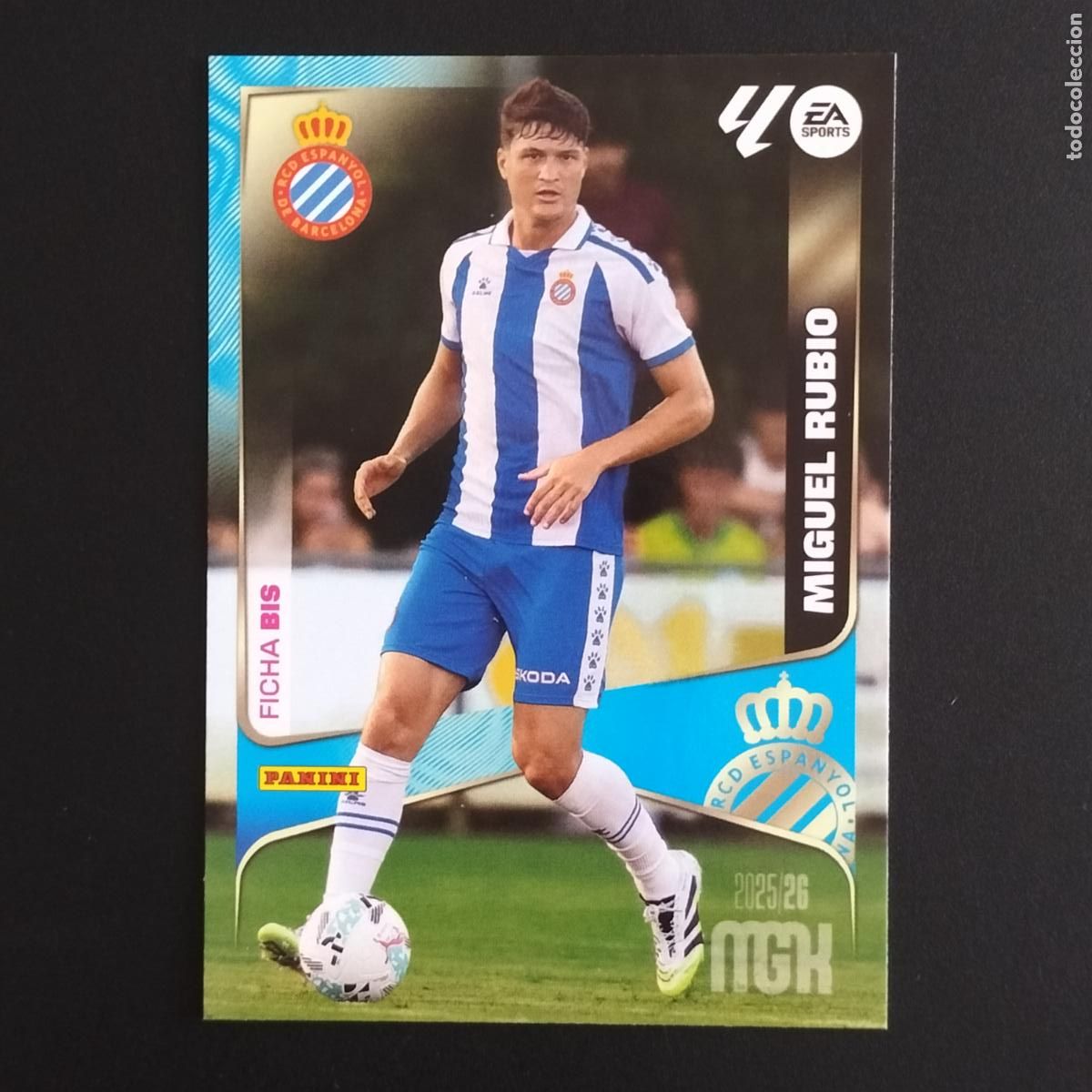 Cromos de F&uacute;tbol: MGK 149 MIGUEL RUBIO FICHA BIS ESPANYOL CROMOS ALBUM MEGACRACKS LIGA FUTBOL 2025 2026 25 26