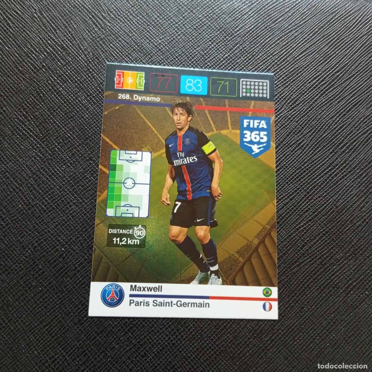 Cromos de F&uacute;tbol: 268 MAXWELL PSG ADRENALYN 2015 2016 FIFA 365 CROMO FUTBOL 15 16 - A182 PG523