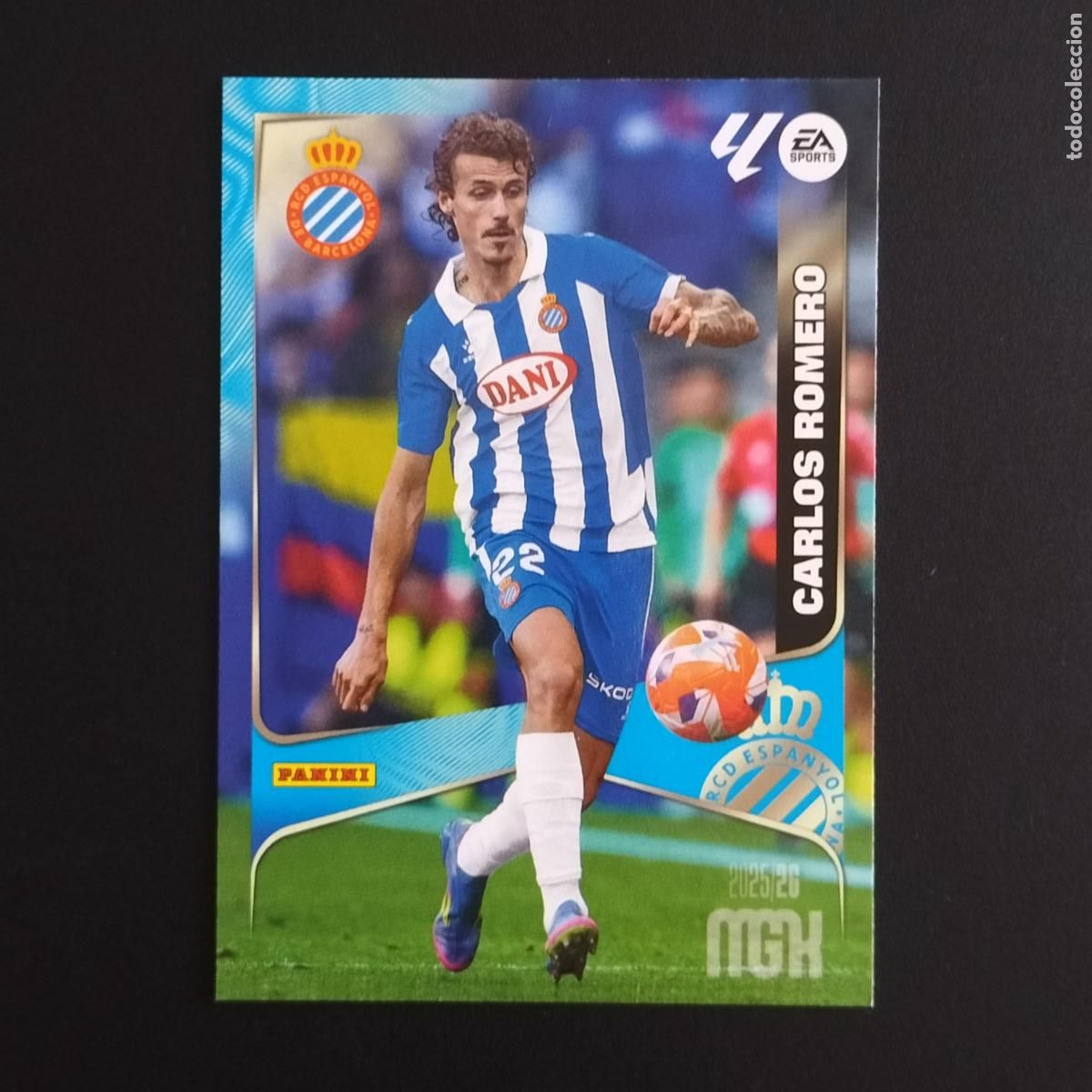 Cromos de F&uacute;tbol: MGK 153 CARLOS ROMERO ESPANYOL CROMOS ALBUM MEGACRACKS LIGA FUTBOL 2025 2026 25 26