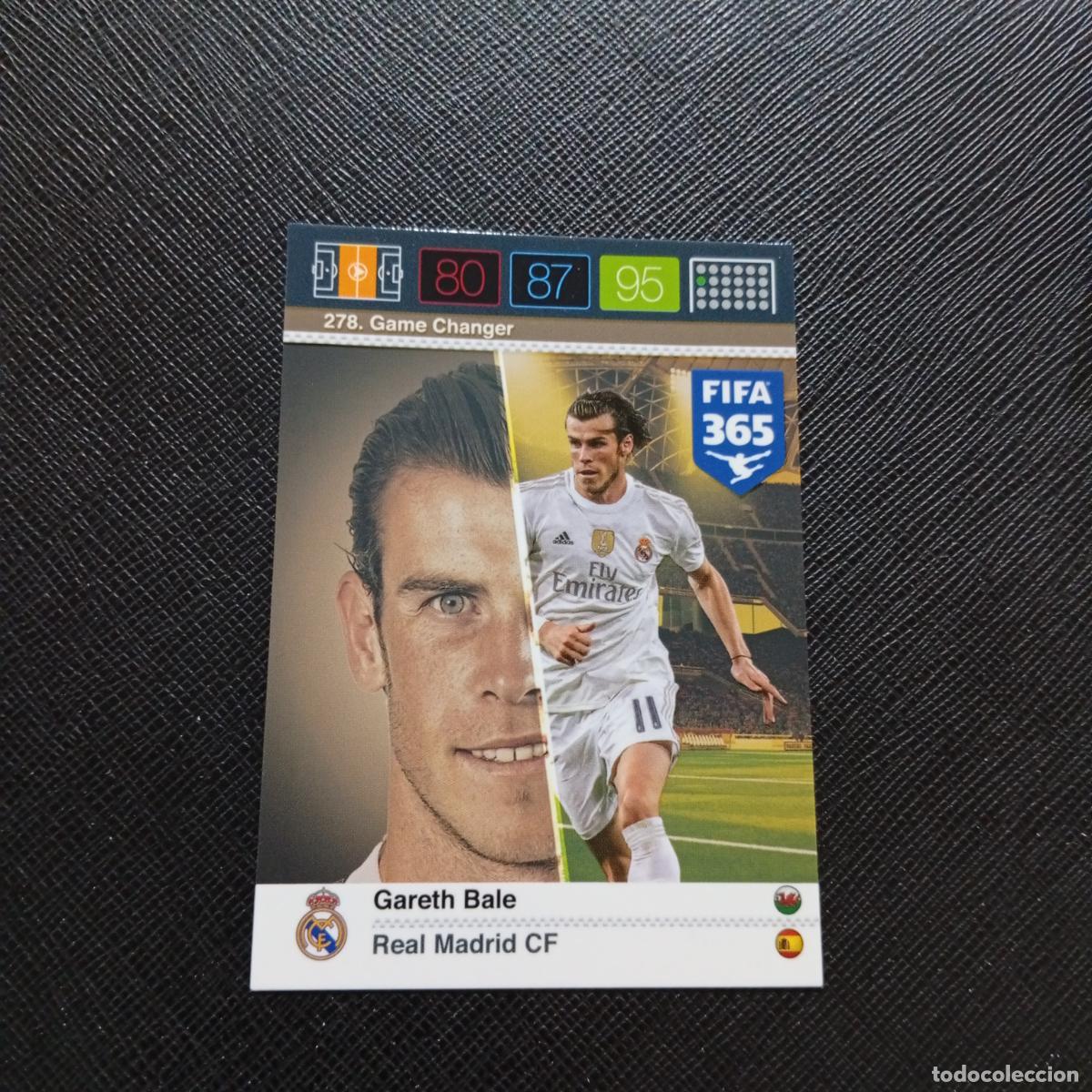 Cromos de F&uacute;tbol: 278 GARETH BALE REAL MADRID ADRENALYN 2015 2016 FIFA 365 CROMO FUTBOL 15 16 - A182 PG532