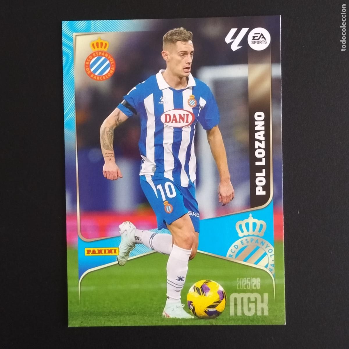 Cromos de F&uacute;tbol: MGK 156 POL LOZANO ESPANYOL CROMOS ALBUM MEGACRACKS LIGA FUTBOL 2025 2026 25 26