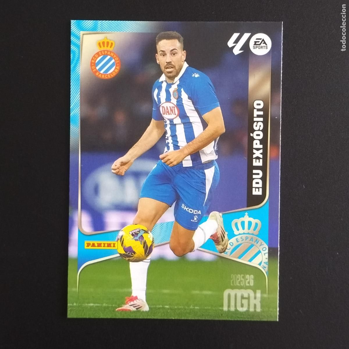 Cromos de F&uacute;tbol: MGK 157 EDU EXPOSITO ESPANYOL CROMOS ALBUM MEGACRACKS LIGA FUTBOL 2025 2026 25 26