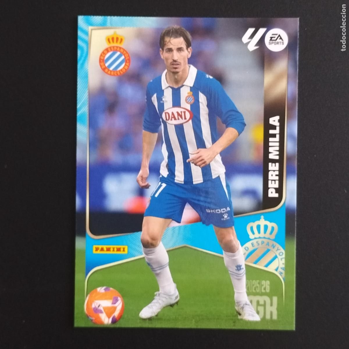 Cromos de F&uacute;tbol: MGK 160 PERE MILLA ESPANYOL CROMOS ALBUM MEGACRACKS LIGA FUTBOL 2025 2026 25 26