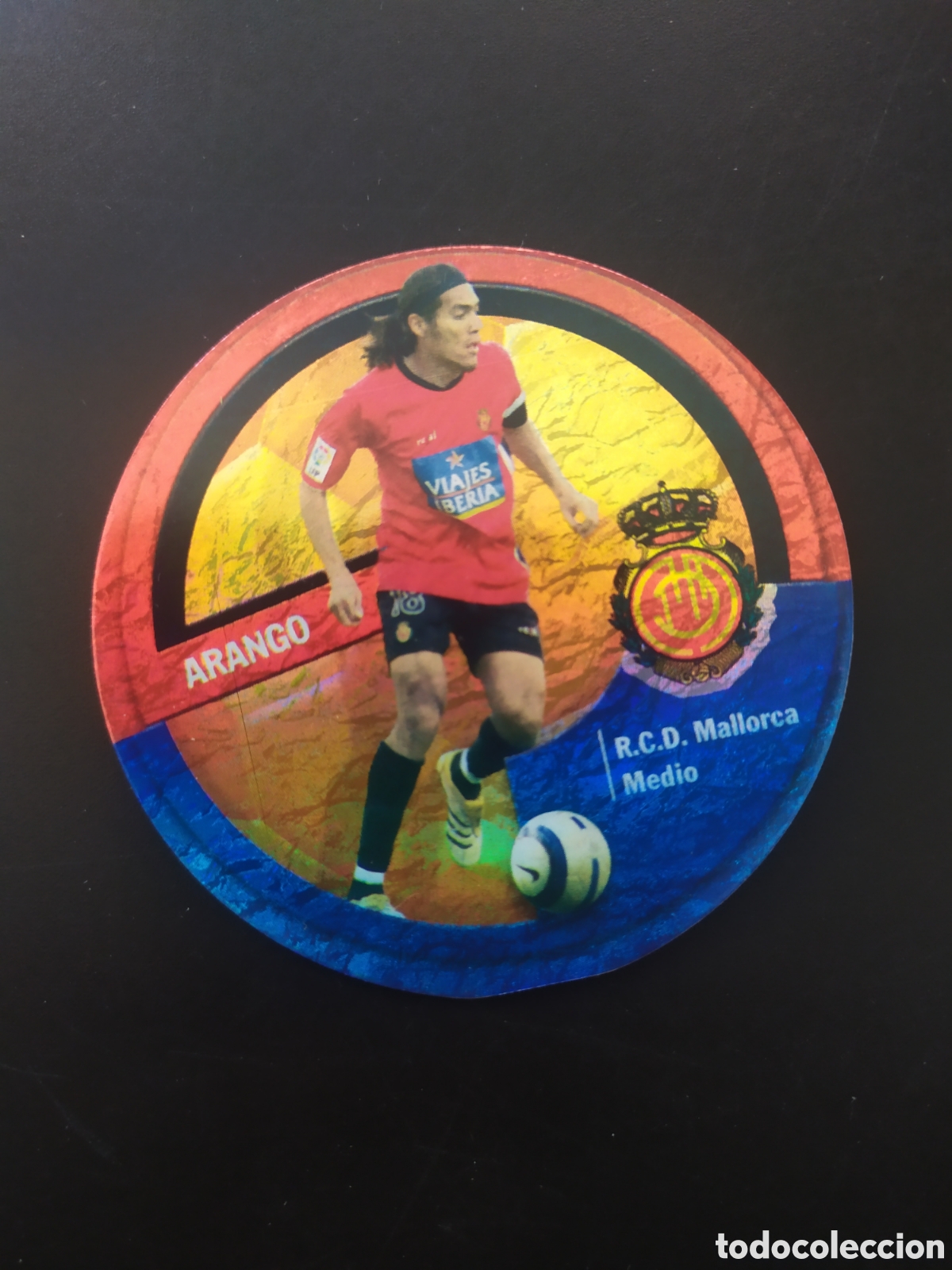 Cromos de F&uacute;tbol: Mundicromo circlecard danet 2006 2007 06 07 Arango n&deg; 351 Mallorca