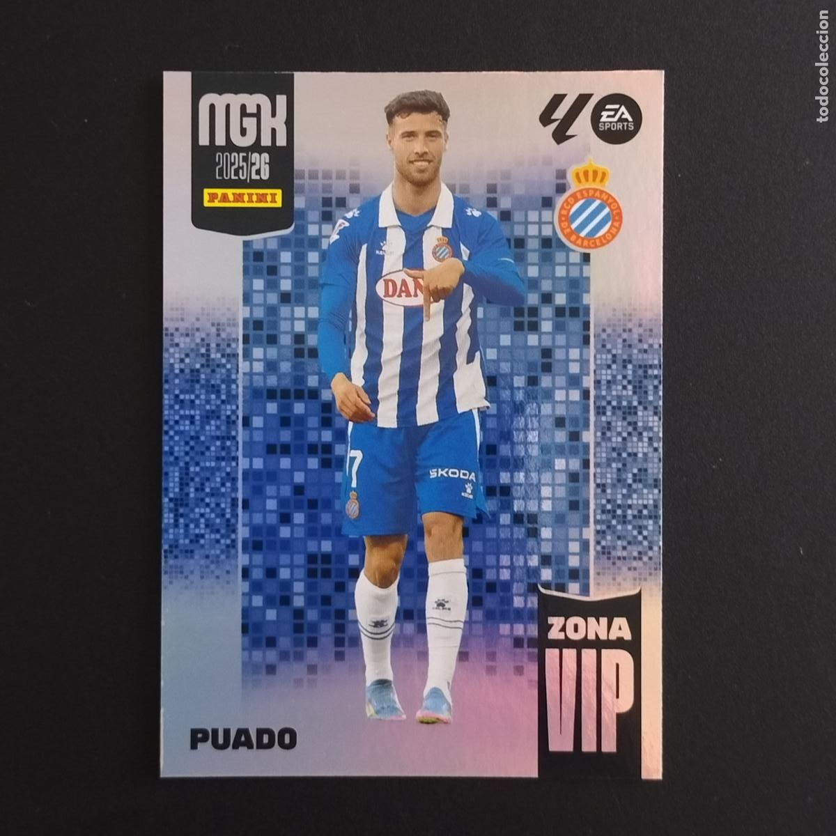 Cromos de F&uacute;tbol: MGK 403 PUADO ZONA VIP ESPANYOL CROMOS ALBUM MEGACRACKS LIGA FUTBOL 2025 2026 25 26