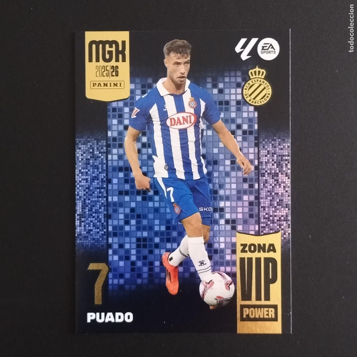 Cromos de F&uacute;tbol: MGK 403 PUADO ZONA VIP POWER ESPANYOL CROMOS ALBUM MEGACRACKS LIGA FUTBOL 2025 2026 25 26
