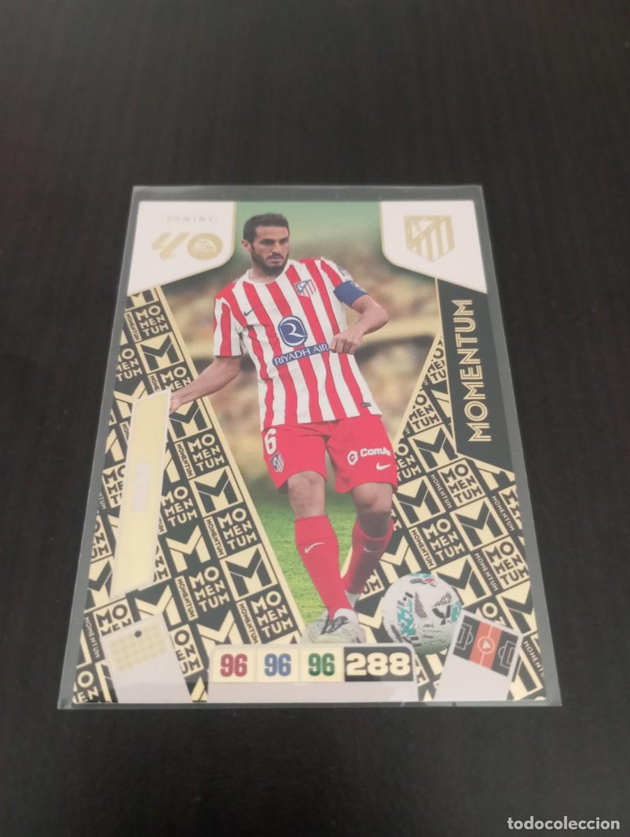 Cromos de F&uacute;tbol: CARD ADRENALYN XL PANINI 2025-2026 25 26 MOMENTUM KOKE ATLETICO DE MADRID