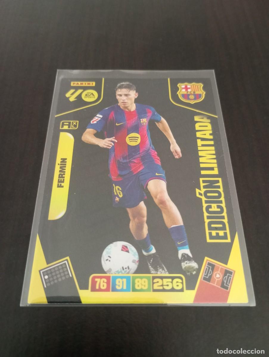 Cromos de F&uacute;tbol: CARD ADRENALYN XL PANINI 2025-2026 25 26 EDICION LIMITADA FERMIN BAR&Ccedil;A BARCELONA