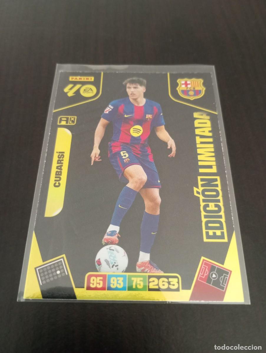 Cromos de F&uacute;tbol: CARD ADRENALYN XL PANINI 2025-2026 25 26 EDICION LIMITADA CUBARSI BAR&Ccedil;A BARCELONA