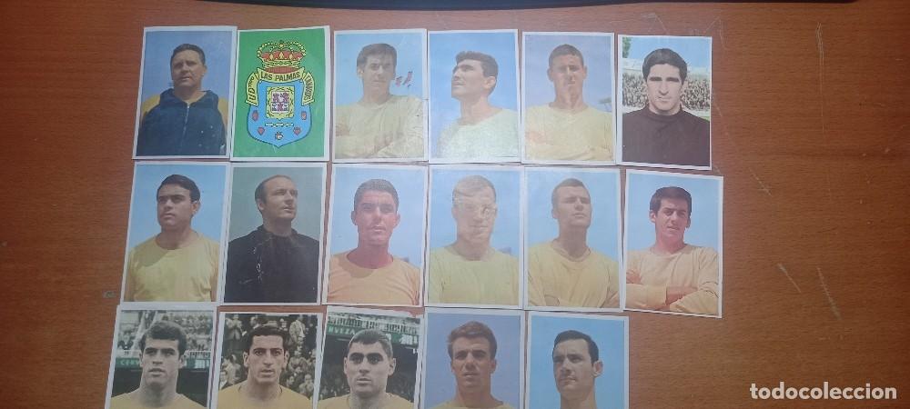 Cromos de F&uacute;tbol: CROMOS DE BRUGUERA LAS PALMAS FOTO COLOR