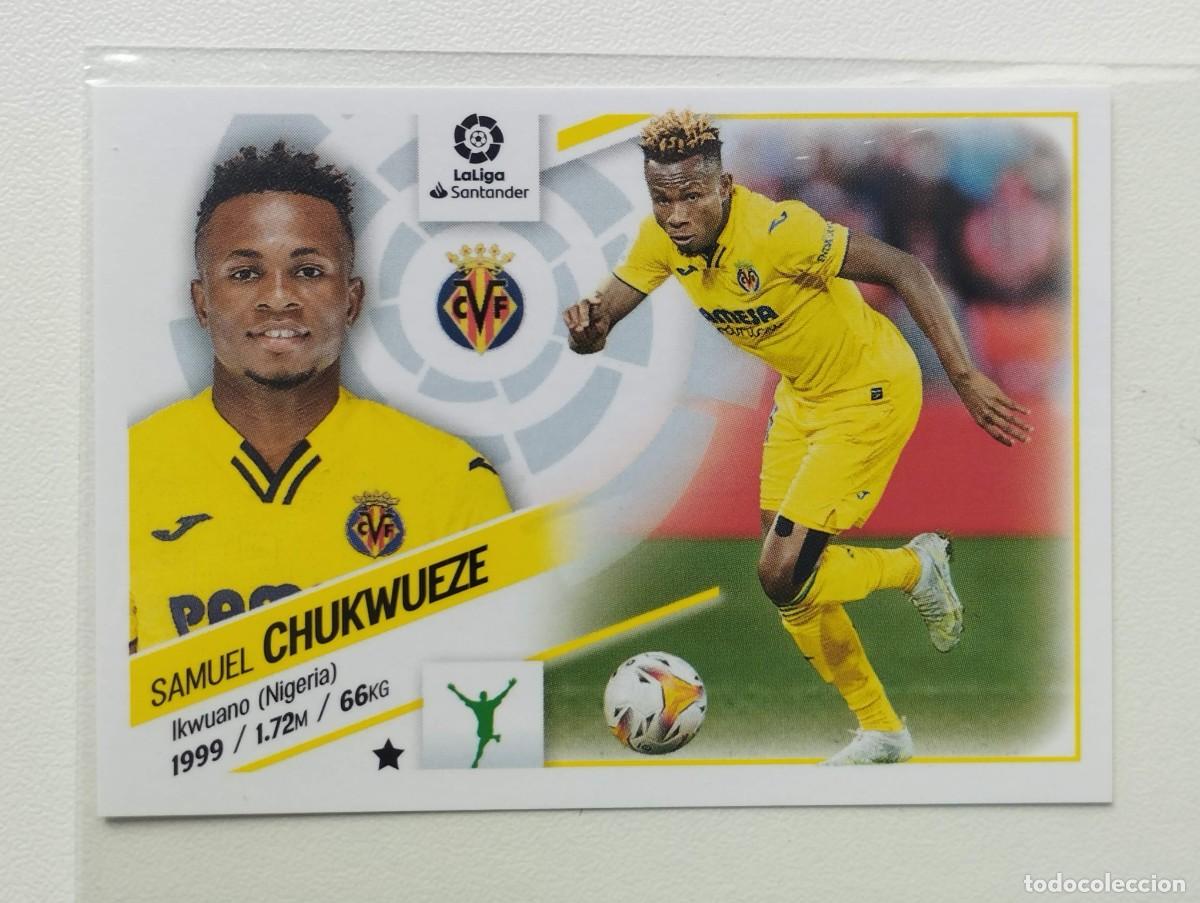 Football Stickers: CROMO STICKER COLECCIONES ESTE 22 23 PANINI 2022 2023 VILLARREAL SAMUEL CHUKWEZE 18