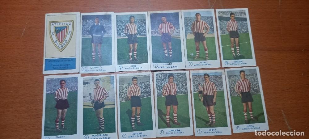 Football Stickers: LOTE ATHLETIC GRAFICAS BECHANDE 57-58