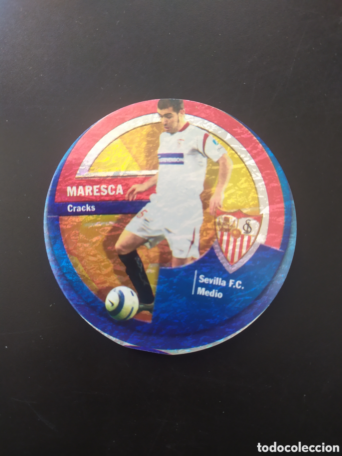 Cromos de F&uacute;tbol: Mundicromo circlecard danet 2006 2007 06 07 Maresca n&deg; 133 Sevilla