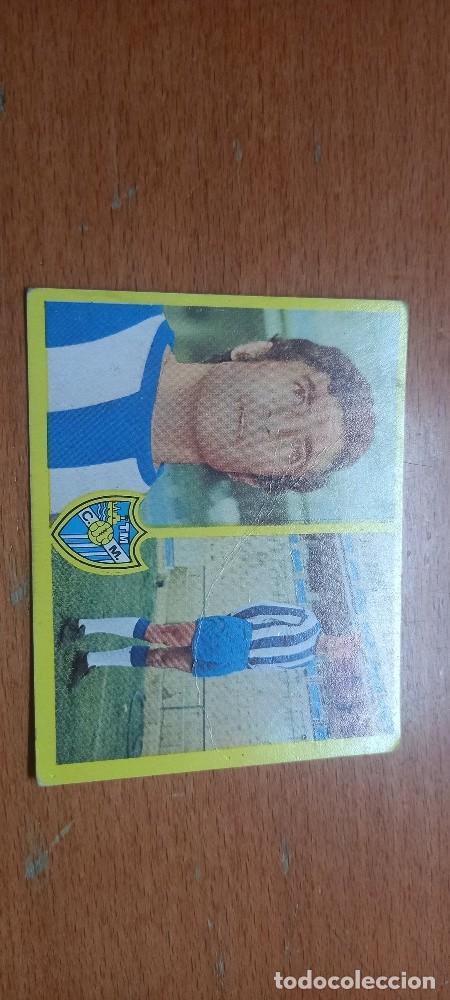 Cromos de F&uacute;tbol: ESTE 72-73 CROMO MALAGA DESPEGADO