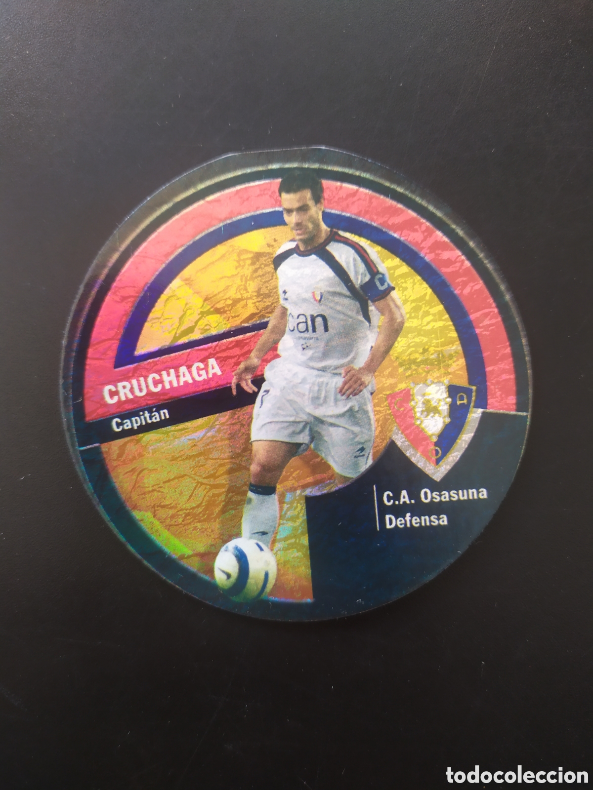 Cromos de F&uacute;tbol: Mundicromo circlecard danet 2006 2007 06 07 Cruchaga n&deg; 107 Osasuna
