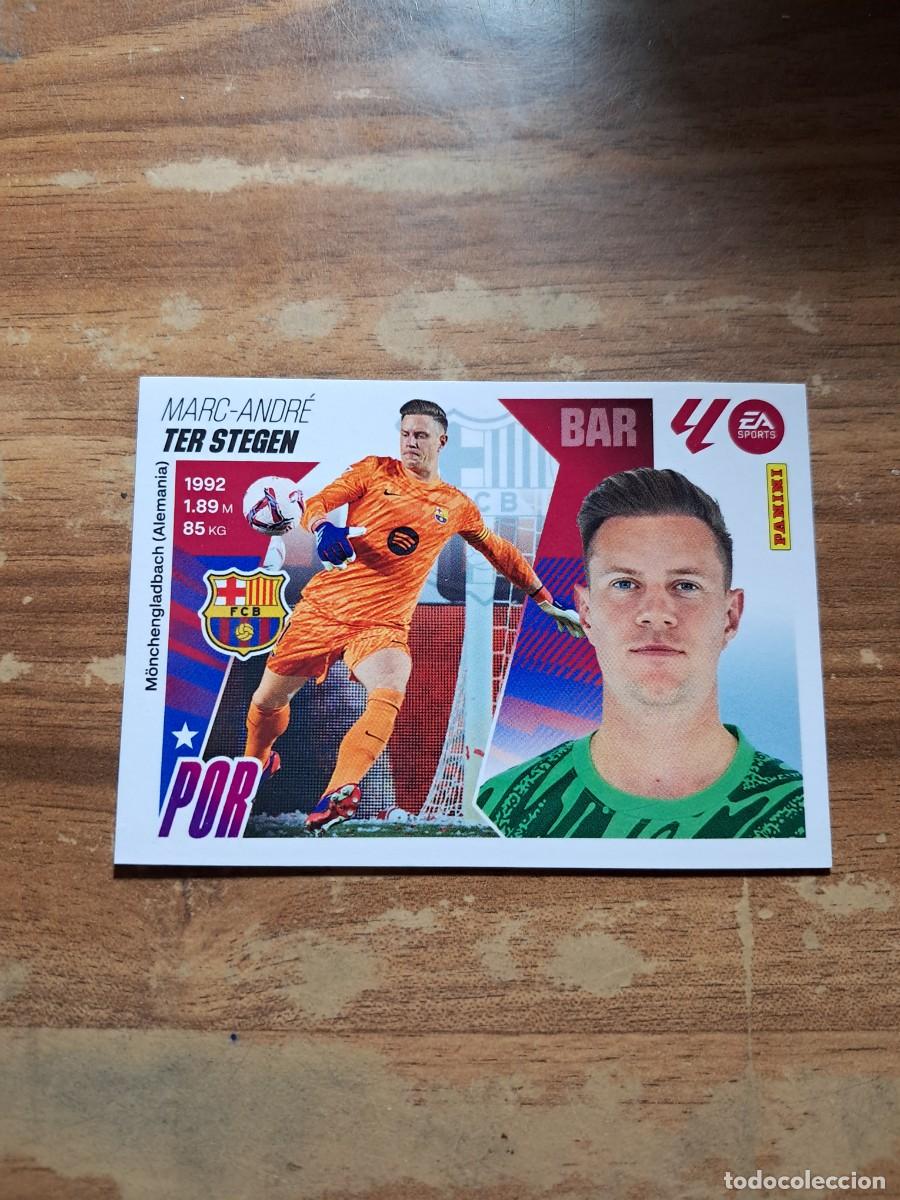 Cromos de F&uacute;tbol: CROMO LIGA ESTE TEMPORADA 25/26: TER STEGEN (FC BARCELONA), N&deg; 3