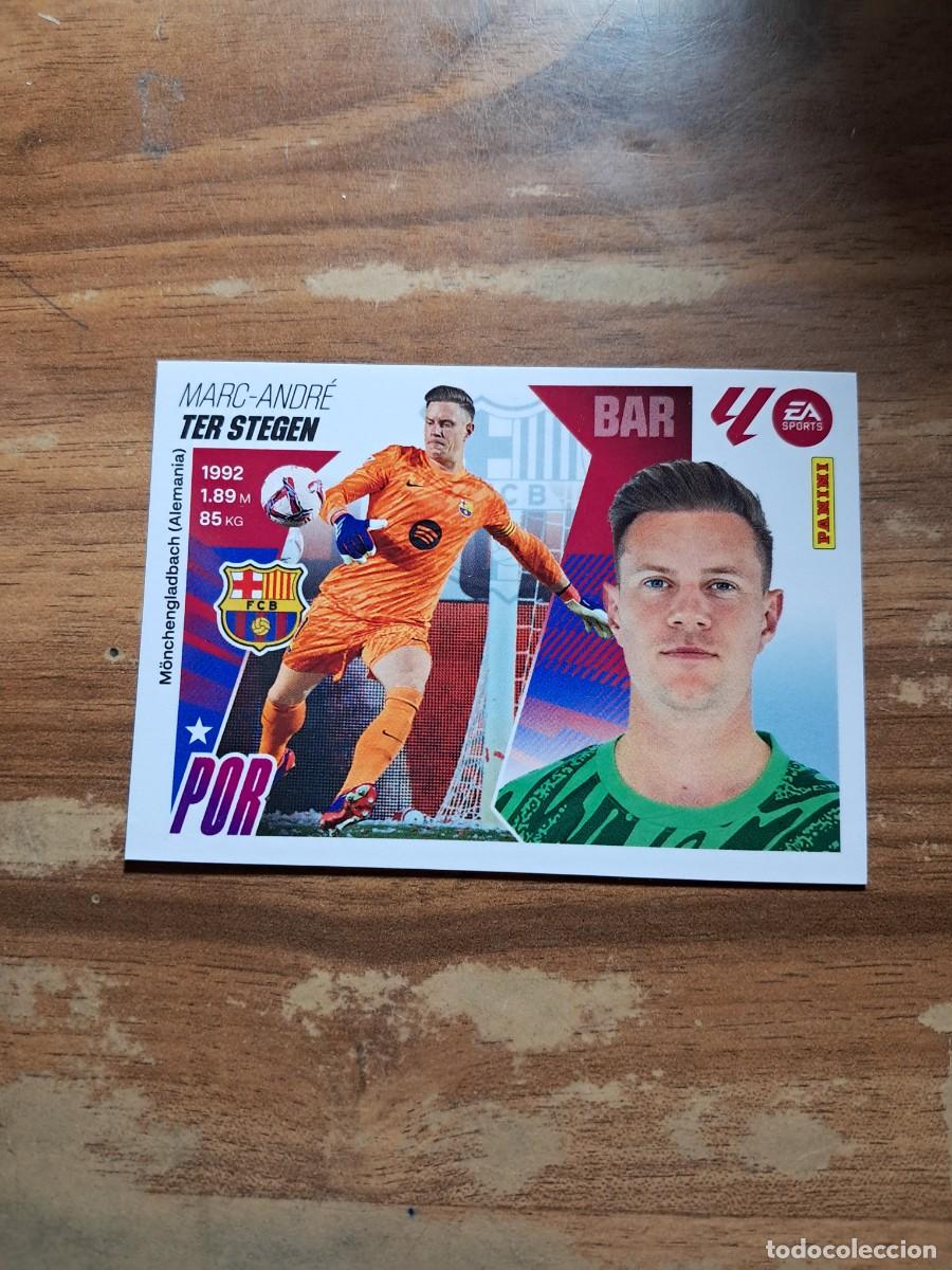 Cromos de F&uacute;tbol: CROMO LIGA ESTE TEMPORADA 25/26: TER STEGEN (FC BARCELONA), N&deg; 3