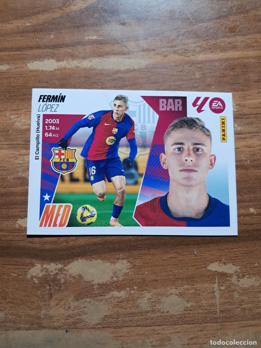 Cromos de F&uacute;tbol: CROMO LIGA ESTE TEMPORADA 25/26: FERMIN (FC BARCELONA), N&deg; 13