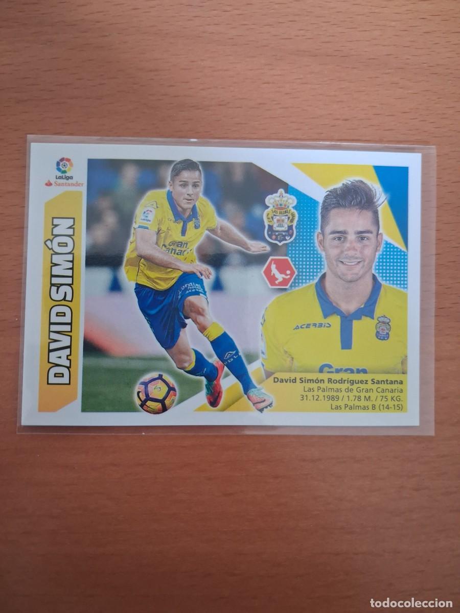 Cromos de F&uacute;tbol: Ediciones Este Liga 2017 2018 17 18 UD Las Palmas 3B David Simon