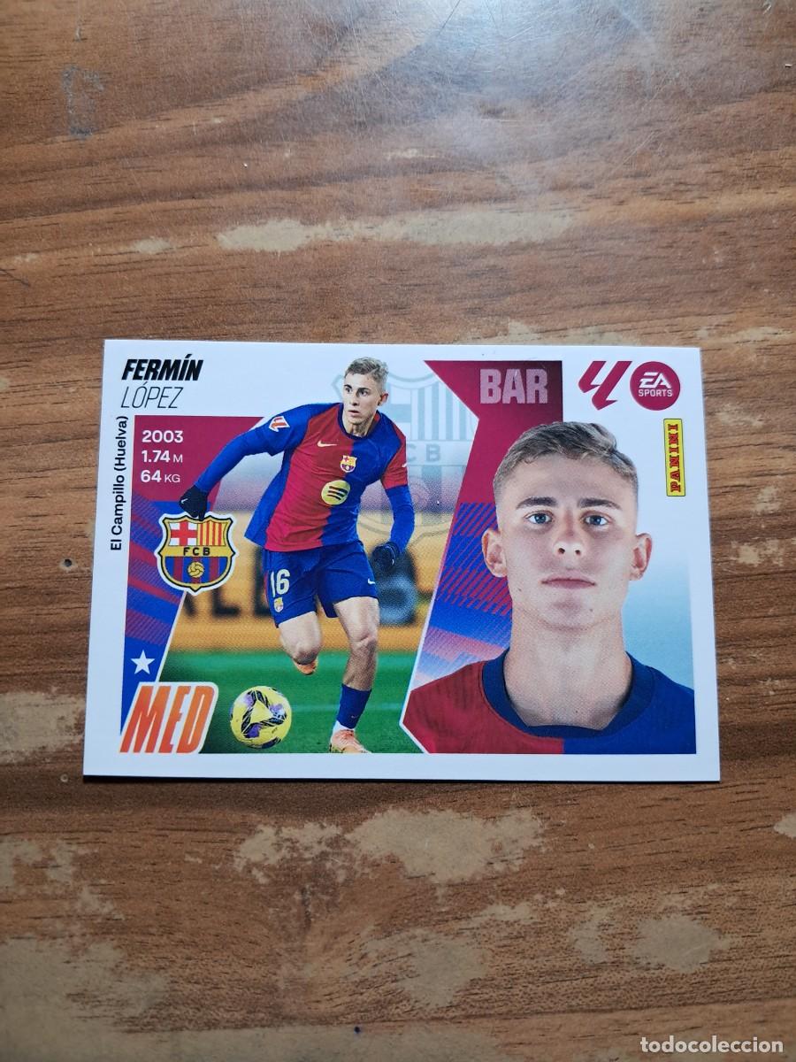 Cromos de F&uacute;tbol: CROMO LIGA ESTE TEMPORADA 25/26: FERMIN (FC BARCELONA), N&deg; 13