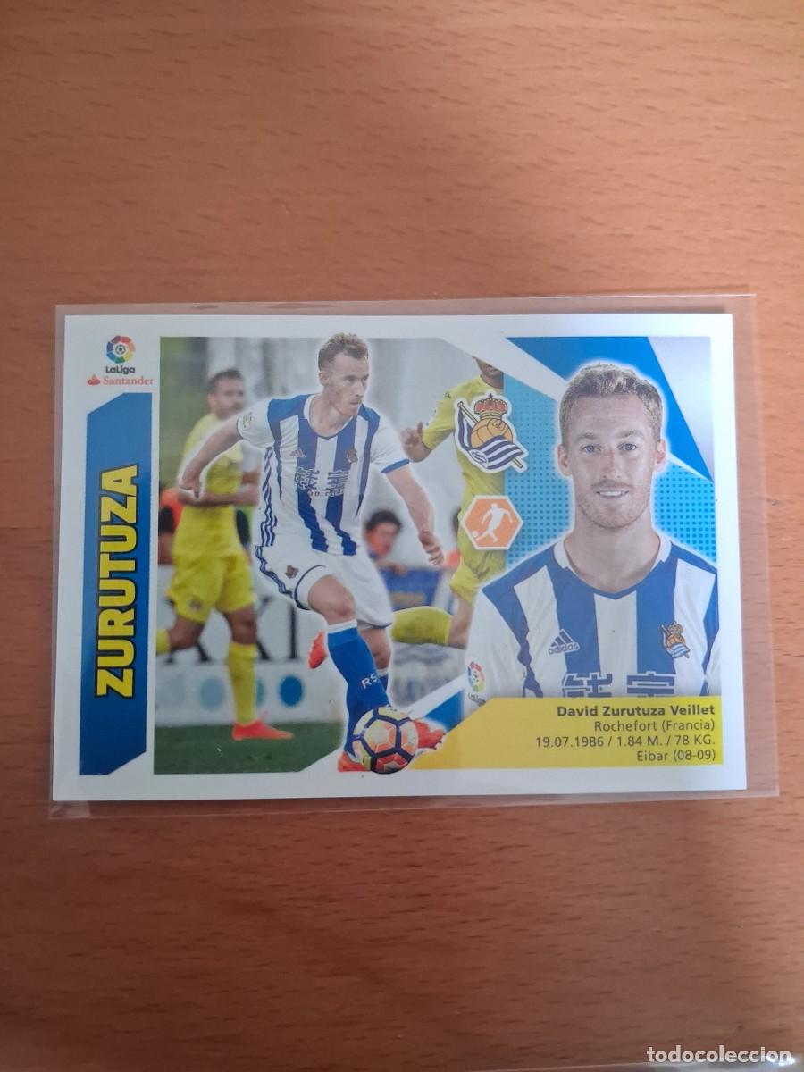 Cromos de F&uacute;tbol: Ediciones Este Liga 2017 2018 17 18 Real Sociedad 10 Zurutuza
