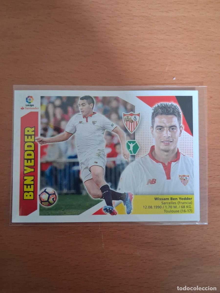 Cromos de F&uacute;tbol: Ediciones Este Liga 2017 2018 17 18 Sevilla FC 16 Ben Yedder