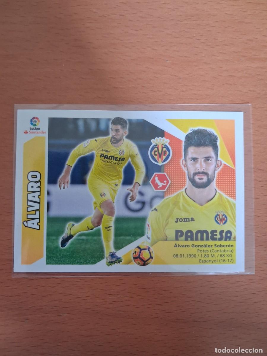 Cromos de F&uacute;tbol: Ediciones Este Liga 2017 2018 17 18 Villarreal CF 4 Alvaro