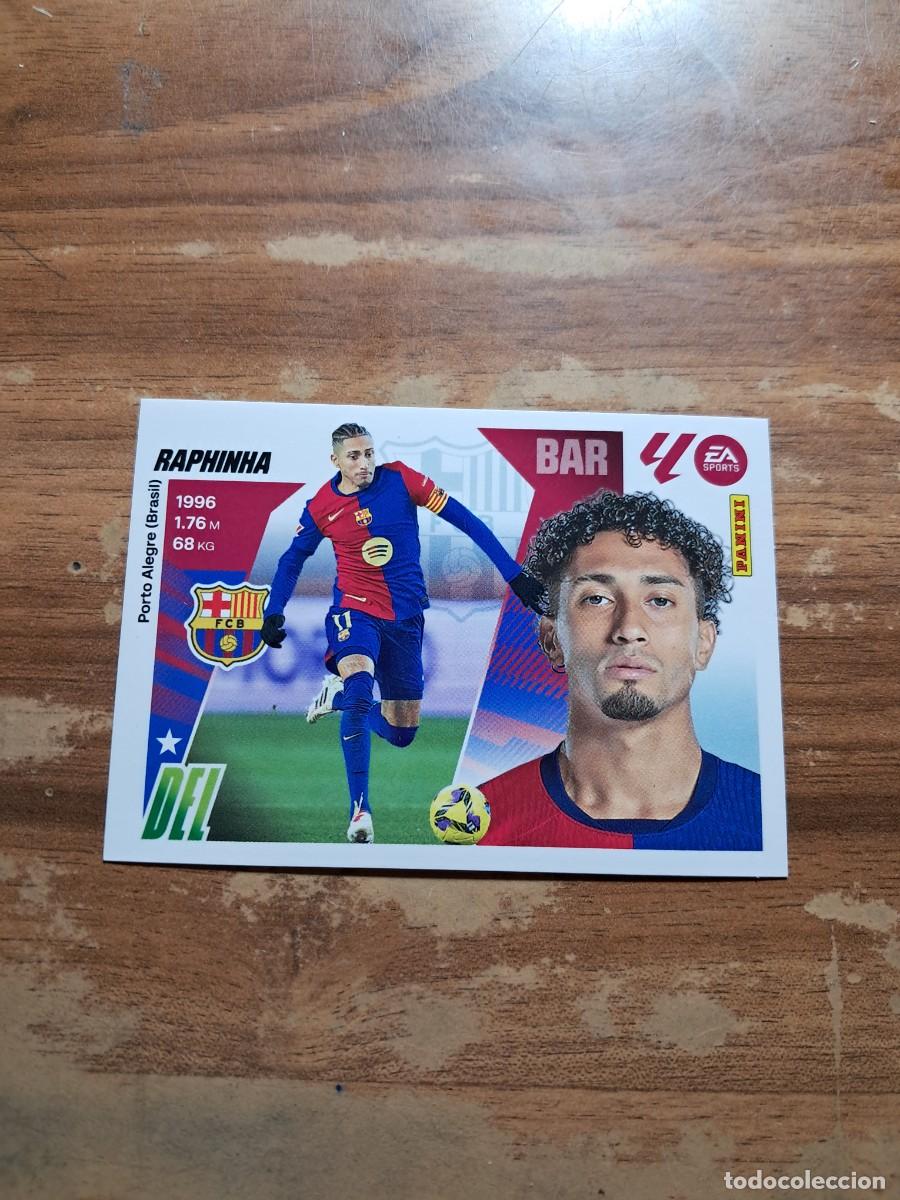Cromos de F&uacute;tbol: CROMO LIGA ESTE TEMPORADA 25/26: RAPHINHA (FC BARCELONA), N&deg; 18