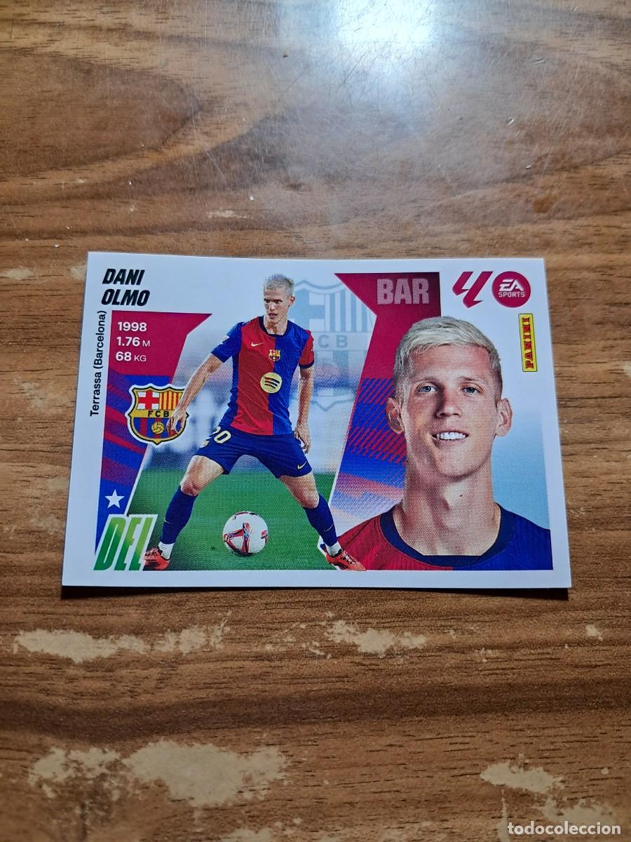 Cromos de F&uacute;tbol: CROMO LIGA ESTE TEMPORADA 25/26: DANI OLMO (FC BARCELONA), N&deg; 16